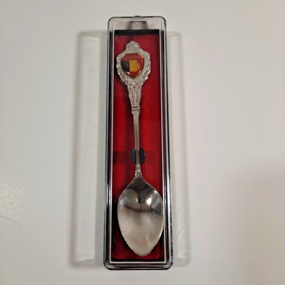 Vintage Georgia State Spoon Collectors Souvenir Made in Taiwan